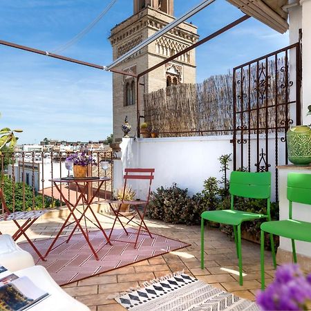 San Luis Luxury House With Terrace Sevilha Exterior foto